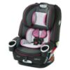 Picture of Graco 4Ever DLX 4-in-1 Car Seat, Pink | Infant to Toddler Car Seat, with 10 Years of Use | Rear-facing, Forward-facing and Booster Modes | Safe, Comfortable and Convenient