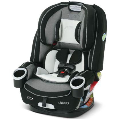Picture of Graco 4Ever DLX 4-in-1 Car Seat, Grey, Infant to Toddler Car Seat, with 10 Years of Use, Rear-facing, Forward-facing and Booster Modes, Safe, Comfortable and Convenient