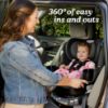 Picture of Graco EasyTurn 360 2-in-1 Convertible Car Seat, 360 Degree Rotating Infant to Toddler Rotating Car Seat, 2 Modes Forward and Rear Facing, Slim Design, Cyran