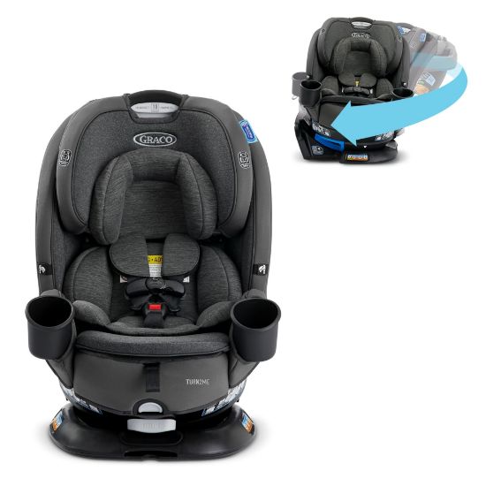 Picture of Graco Turn2Me 3-in-1 Car Seat with Rotating Feature, Highback Booster, for Newborn to Toddler up to 100lbs, in Manchester