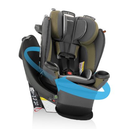 Picture of Evenflo Revolve360 Extend All-in-One Rotational Car Seat with Quick Clean Cover (Rockland Green)
