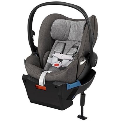 Picture of Cybex Cloud Q Plus Infant Car Seat with Base in Manhattan Grey