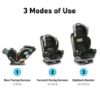 Picture of Graco Extend2Fit 3-in-1 Car Seat, Norah & Slimfit 3 in 1 Car Seat | Slim & Comfy Design Saves Space in Your Back Seat, Darcie