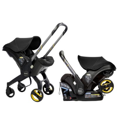 Picture of Doona Car Seat & Stroller, Nitro Black - All-in-One Travel System