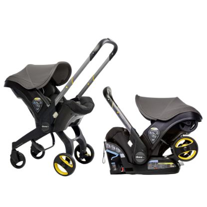 Picture of Doona Car Seat & Stroller, Greyhound - All-in-One Travel System