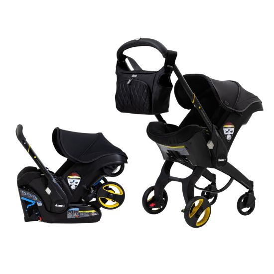 Picture of Doona Car Seat & Stroller, Midnight Edition - All-in-One Travel System