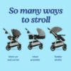 Picture of Graco Modes Pramette Travel System, 3-in1 Modular Carseat Stroller Combo, Infant Car Seat Carrier to Toddler Stroller, Includes the SnugRide 35 Car Seat, Ellington