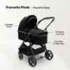 Picture of Mompush Wiz 2 in 1 Baby Stroller with Infant Pramette Mode, One Hand Fold Convertible Newborn to Toddler Stroller with Reversible Seat and Large UPF 50+ Canopy