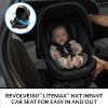 Picture of Evenflo Shyft Intuiti Travel System with Revolve180 LiteMax NXT Rotating Rear-Facing Lightweight Preemie and Infant Car Seat 3-30 lbs. (Fossil Gray)