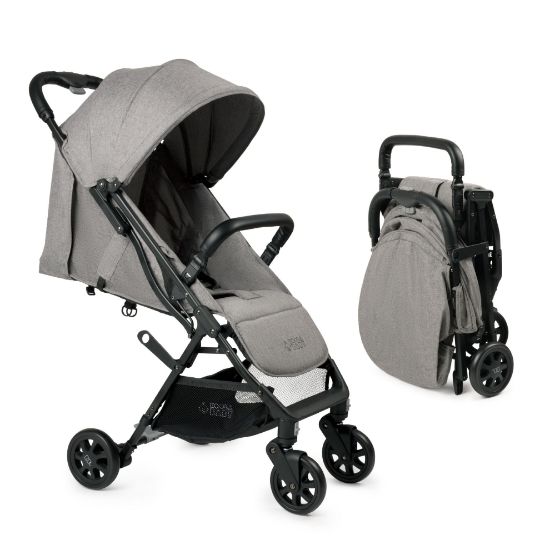 Picture of Lightweight Travel Stroller for Baby & Toddlers - Easy Fold & Compact Stroller with Canopy, Storage Basket, Multi-Position Recline & Convenient One-Hand Fold (Grey)