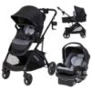 Picture of Baby Trend Passport Switch 6-in-1 Modular Stroller Travel System with EZ-Lift Plus Infant Car Seat, Dash Black