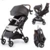 Picture of Ingenuity Ingenuity 3Dquickclose CS+ Compact Fold Stroller - Lightweight Stroller with Oversized Canopy, Extra-Large Storage and Compact Fold, Gray