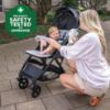 Picture of Ingenuity Ingenuity 3Dquickclose CS+ Compact Fold Stroller - Lightweight Stroller with Oversized Canopy, Extra-Large Storage and Compact Fold, Gray