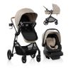 Picture of Evenflo Pivot NXT Travel System with LiteMax NXT Infant Car Seat (Latte Tan)