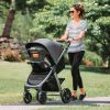 Picture of Chicco Bravo 3-in-1 Trio Travel System, Bravo Quick-Fold Stroller with KeyFit 30 Infant Car Seat and Base, Camden/Black