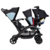 Picture of Baby Trend Sit N Stand Double Stroller, Desert Blue