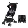 Picture of gb Pockit+ All-Terrain, Ultra Compact Lightweight Travel Stroller with Canopy and Reclining Seat in Velvet Black