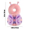 Picture of PandaEar Baby Head Protection Backpack, Toddler Walking Head Protector, Adjustable Head Protector Pad Safety Cushion (Pink)
