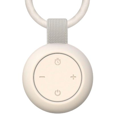 Picture of Portable Baby Sound Machine [White Noise for Babies Kids Adults][Timer Function][12 Soothing Sounds][Sleep Soother] 15 Hours Battery Life, Travel,Registry,Gifts,Shower,Clips on Baby Stroller