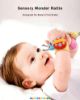 Picture of Bloobloomax Wrist Rattle Socks and Foot Finder Set, Infant Girl Boy Toys for Babies 0-36 Months, Newborn Hand & Foot Toys for 0 to 3 Years, Baby Shower Gifts Set Easter Basket Stuffer