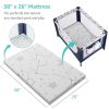 Picture of YENING Pack and Play Mattress Topper Baby Pack N Play Mattresses for Playpen and Playard with Washable Cover 38"x26"x1", 1 Pack Firm Foam
