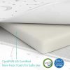 Picture of YENING Pack and Play Mattress Topper Baby Pack N Play Mattresses for Playpen and Playard with Washable Cover 38"x26"x1", 1 Pack Firm Foam