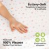 Picture of Pack and Play Sheets Fitted - 2-Pack Mini Crib Sheets for Pack N Play Mattress 38x26, Soft & Cozy, Neutral Toddler Playard Bedding, Snug Fitted Mini Baby Crib Mattress Cover Boy, Girl (Butterflies)