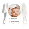 Picture of Baby Grooming Kit, Infant Safety Care Set with Hair Brush Comb Nail Clipper Nasal Aspirator,Baby Essentials Kit for Newborn Girls Boys (Grey White)