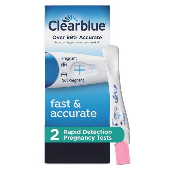 Picture of Clearblue Rapid Detection Pregnancy Test, Home Pregnancy Kit, 2 Count