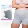 Picture of Frida Mom 8pc Postpartum Underwear, Disposable Boyshort Panties, Seamless, Stretch Support, New Mom Essentials, Size M/L (28in-42in)