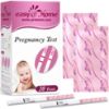 Picture of Easy@Home Pregnancy Test Strips: 20 Bulk Pregnancy Strips, Early Detection hCG Test Kit - Pruebas de Embarazo, Powered by Premom APP | 20 Pack