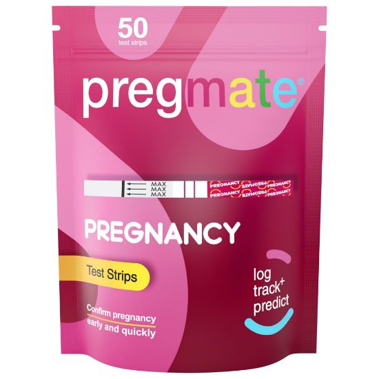 Picture of Pregmate 50 Pregnancy Test Strips (50 Count)