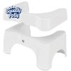 Picture of Squatty Potty The Original Bathroom Toilet Stool - Adjustable 2.0, Convertible to 7" or 9" Height with Removable Topper for Adults and Kids White