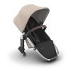 Picture of UPPAbaby RumbleSeat V3 Second Lower Seat - Compatible with Vista V2 and Vista V3 - All-Weather Seat + Magnetic Buckle - Adapters Included - Declan (Oat Mlange/Silver Frame/Chestnut Leather)