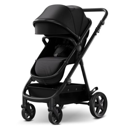 Picture of Mompush Meteor2 Baby Stroller 2-in-1 with Newborn Mode, Compatible with Infant Car Seat Adapter Included, Full-Size Bassinet Strollers for Family Outings