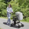 Picture of Jeep Unlimited Reversible Handle Stroller, Grey Tweed