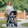 Picture of Chicco Bravo Quick-Fold Stroller - Black | Black
