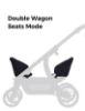 Picture of Momcozy Baby Stroller Wagon Seat Only | Extra Wagon Seat Attachment for ChangeGo Stroller | Safety Harness | Easy Install