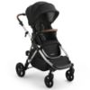 Picture of Mockingbird Single-to-Double Stroller 3.0 - Convertible Full Size Baby Stroller for 1, 2, or 3 Kids with 44 Possible configurations, Travel System Compatible - Black Windowpane
