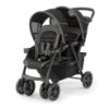 Picture of Chicco Cortina Together Double Stroller - Minerale, Black/Silver