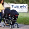 Picture of Graco DuoGlider Double Stroller | Lightweight Double Stroller with Tandem Seating, Glacier