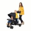 Picture of Joovy Caboose LX Tandem Stand-on Stroller, Black