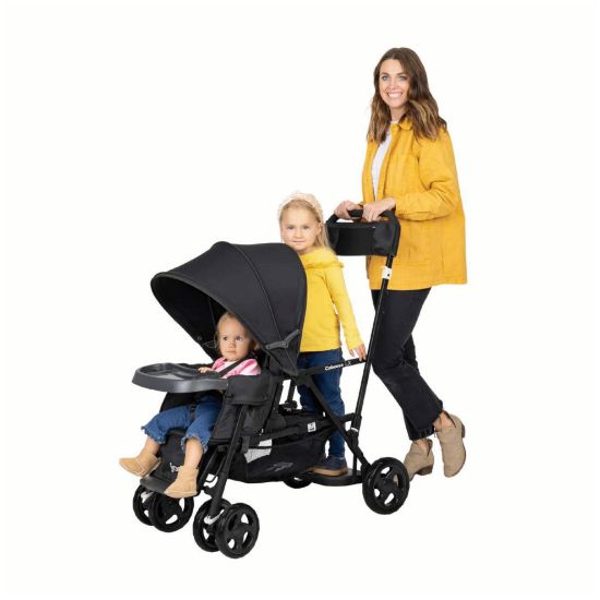 Picture of Joovy Caboose LX Tandem Stand-on Stroller, Black