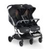Picture of Joovy Kooper X2 Double Stroller, Lightweight Travel Stroller, Compact Fold with Tray, Black