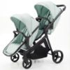 Picture of Double Stroller for Twins Infants and Toddlers, Foldable Tandem, Convertible Twin to Single Stroller, Compact Light Weight Ages 0-3 Years