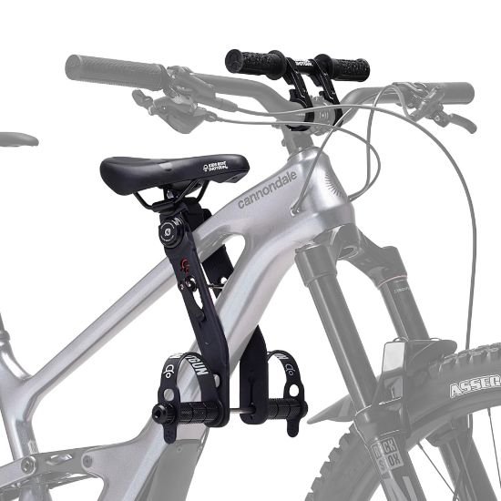 Picture of Kids Ride Shotgun - Child Bike Seat & Handlebar Combos - Front Mounted, for Children Aged 2~5 Years, Fits Most Adult Modern Mountain Bikes, Adjustable for Comfort (Quick Release Seat Combo)