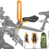 Picture of UrRider Child Bike Seat, Front Mount Kids Bike Seat,Fit Mountain Bikes, Cruiser Bikes, Folding Bikes, Ultra Light,Portable, Tool-Free, Quick-Release,Toddler Bike Seat for Baby 2-6 Years(up to 60lbs)