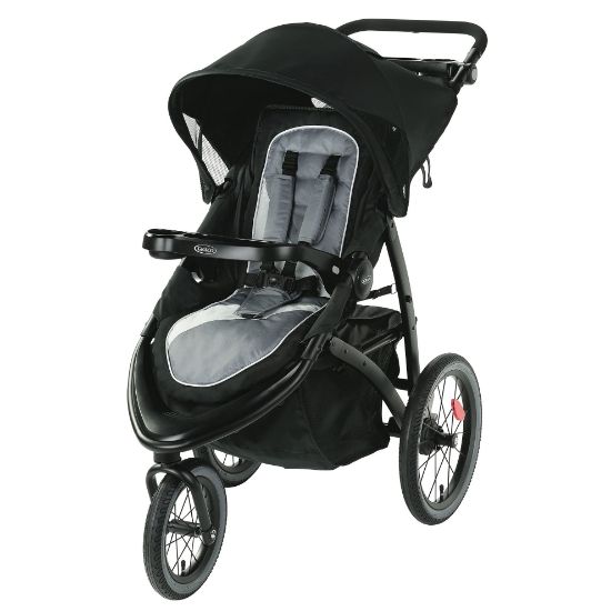 Picture of Graco FastAction Jogger LX Stroller - Drive, Convenient One-Hand Fold, ICS Compatible, Ideal for Parents on the Go