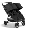 Picture of Baby Jogger City Mini GT2 All-Terrain Double Stroller Jet Black Perfect for Newborn and Toddler Compatible with Britax Cybex Graco and Maxi Cosi Infant Car Seats