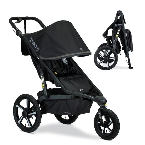 Picture of BOB Gear Alterrain Pro Jogging Stroller, All-Weather, SmoothShox Suspension, Black